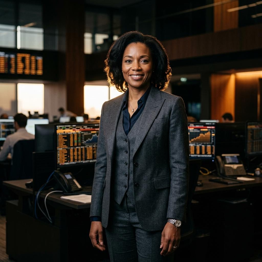 Dr. Maya Richter, Expertin für quantitative Finanzsysteme
